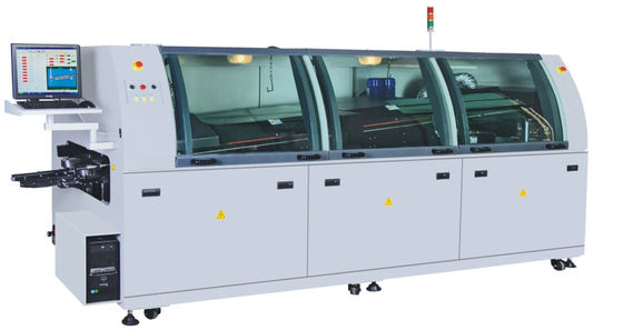 جهاز التحكم في الكمبيوتر المحمول (PC Control) جهاز لحام الموجات (SMT Wave Soldering Machine) جهاز لحام الموجات الخالي من الرصاص