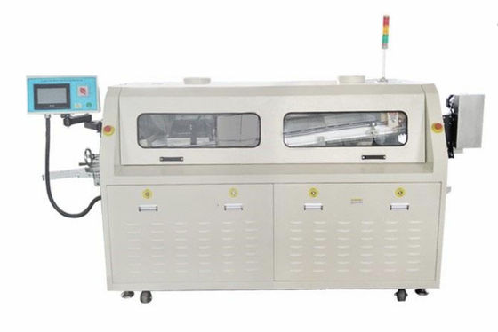 380 فولت 60 هرتز SMT آلة لحام الموجات مع تحكم شاشة اللمس PLC