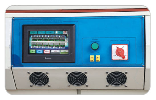 6 مناطق SMT آلة لحام إعادة التدفق ، أفران إعادة التدفق PCB الهواء الساخن معتمدة CE