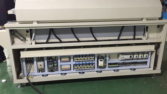 6 مناطق SMT آلة لحام إعادة التدفق ، أفران إعادة التدفق PCB الهواء الساخن معتمدة CE