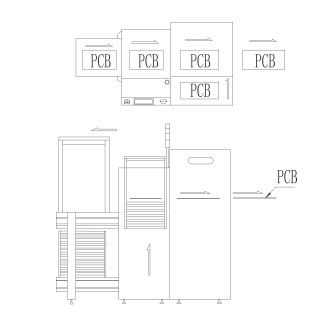 آلة تحميل PCB تلقائية بالكامل شفط الفراغ لخط Smt
