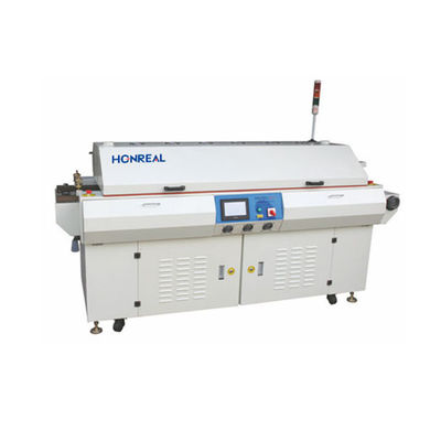 سطح اللحام SMD جبل إعادة التدفق الفرن صغير 4 مناطق 980mm نفق التدفئة