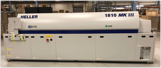 هيلر 1810 MK5 10 منطقة SMT فرن إعادة التدفق لحل الـ "بي سي بي" الخالي من الرصاص 2" 22" 5 56 سم