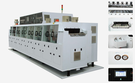 SUS316 الشبكة الحزام SMT آلة تنظيف L5860mm*W1650mm*H1650mm لDI قبل شطف