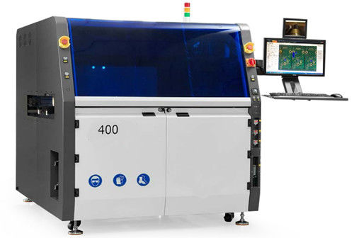 الحجم الحد الأقصى للناقل L400 X W400 SMT آلة لحام الموجات المزدوجة للقدرة الإنتاجية الكبيرة