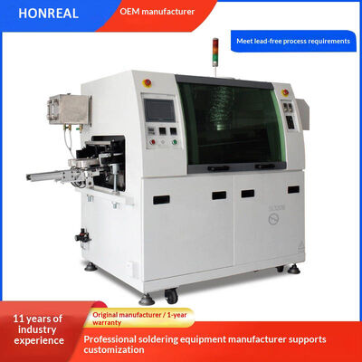 آلة لحام الموجة PCB ذات الثقوب الصغيرة الأوتوماتيكية، آلة لحام الموجة الخالية من الرصاص
